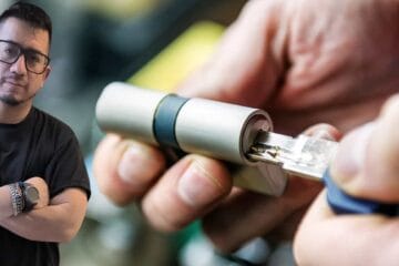 bombín de la puerta