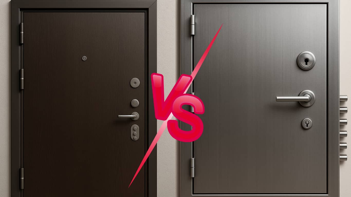 puerta blindada o acorazada